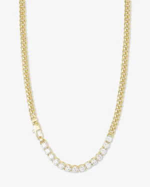 Baby Julian REALLY Loves Diamonds Necklace 18"