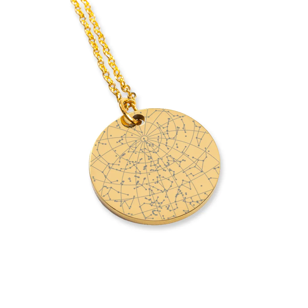 Baby Star Map Necklace