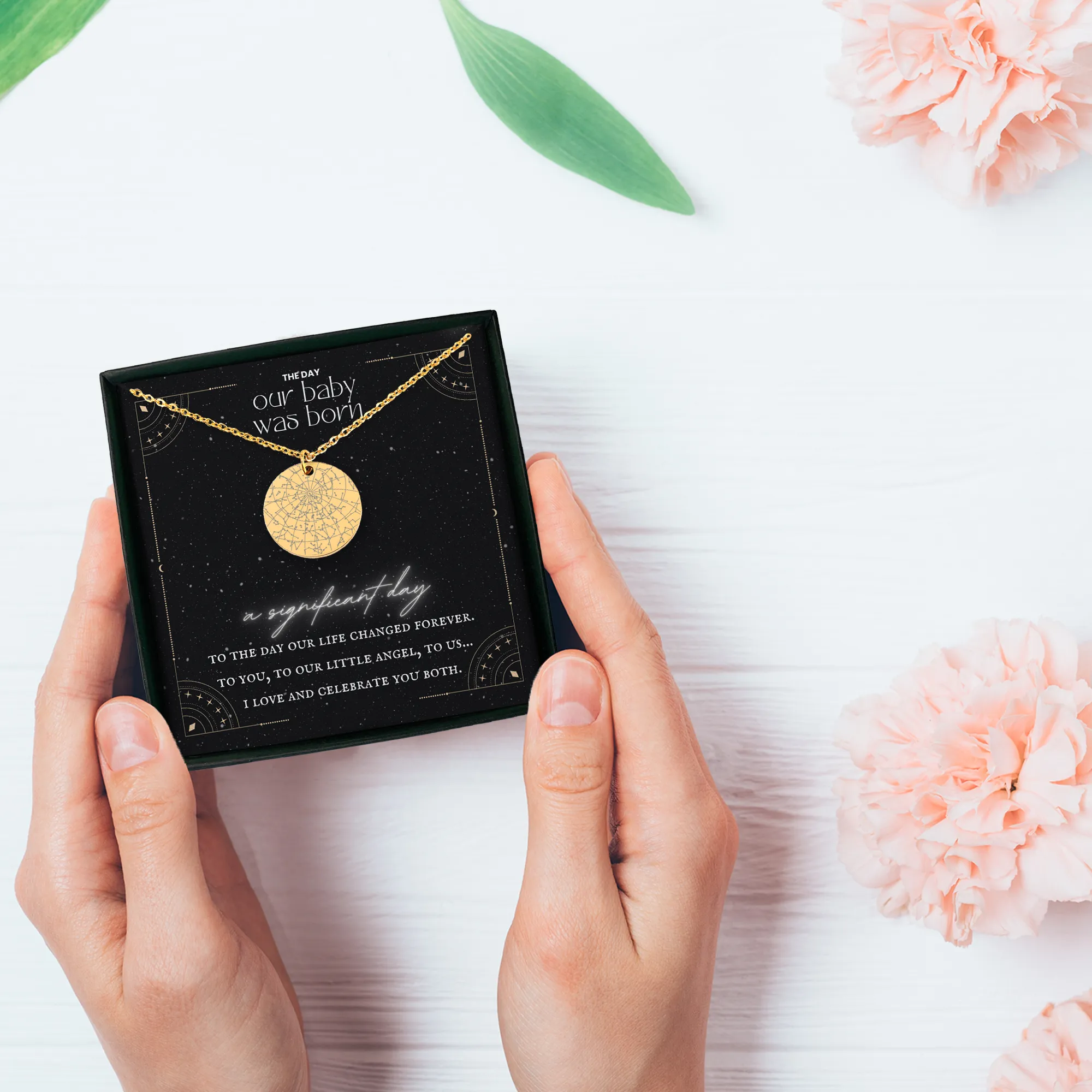 Baby Star Map Necklace