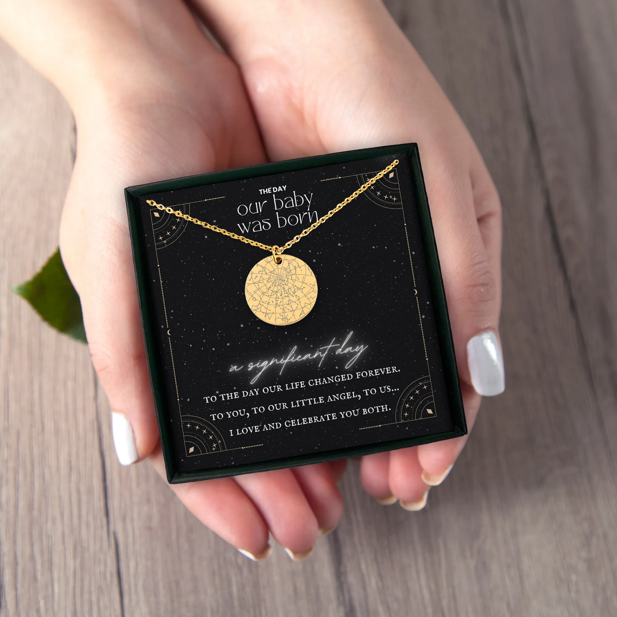 Baby Star Map Necklace