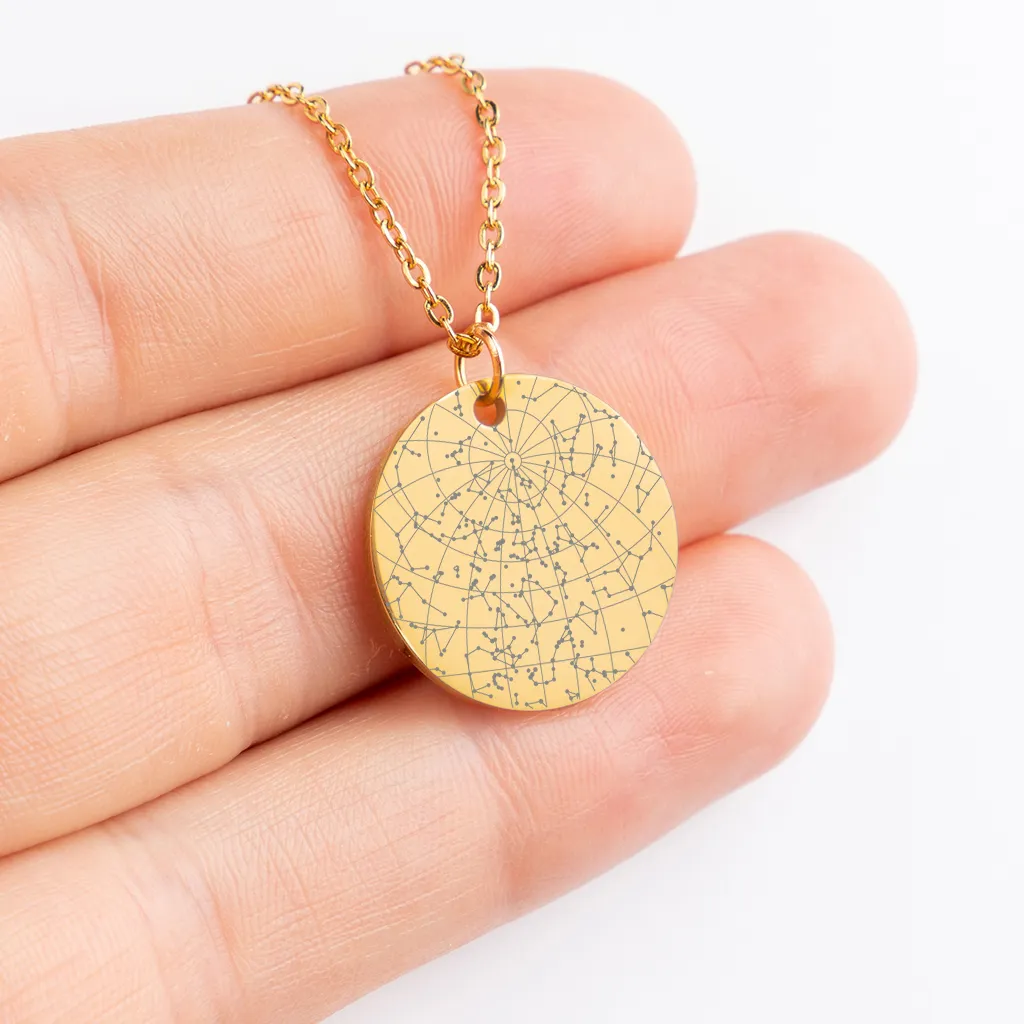Baby Star Map Necklace