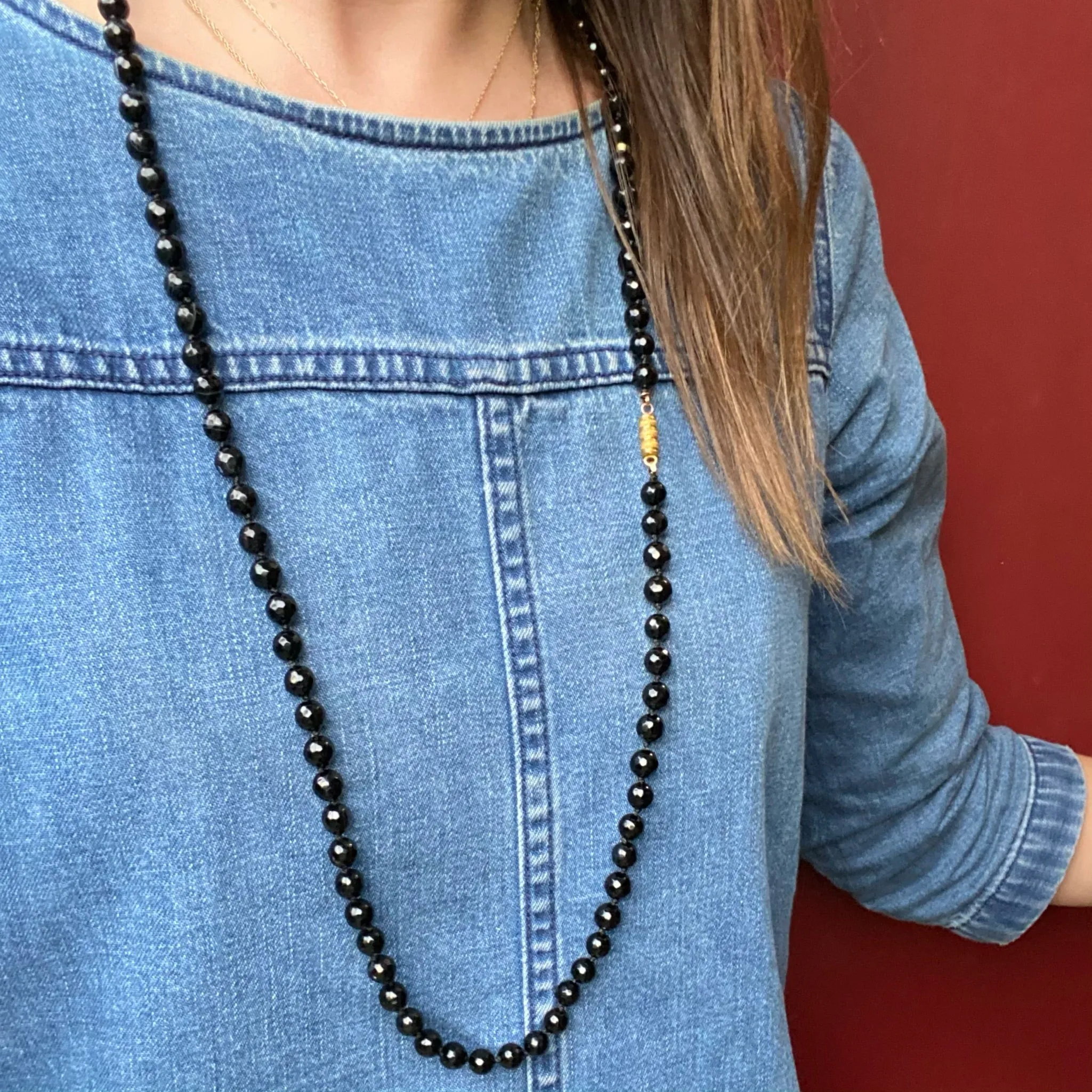 Banded Agate Necklace Circa 1850