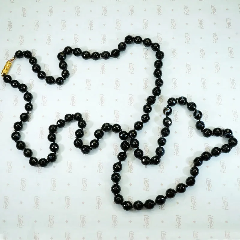 Banded Agate Necklace Circa 1850