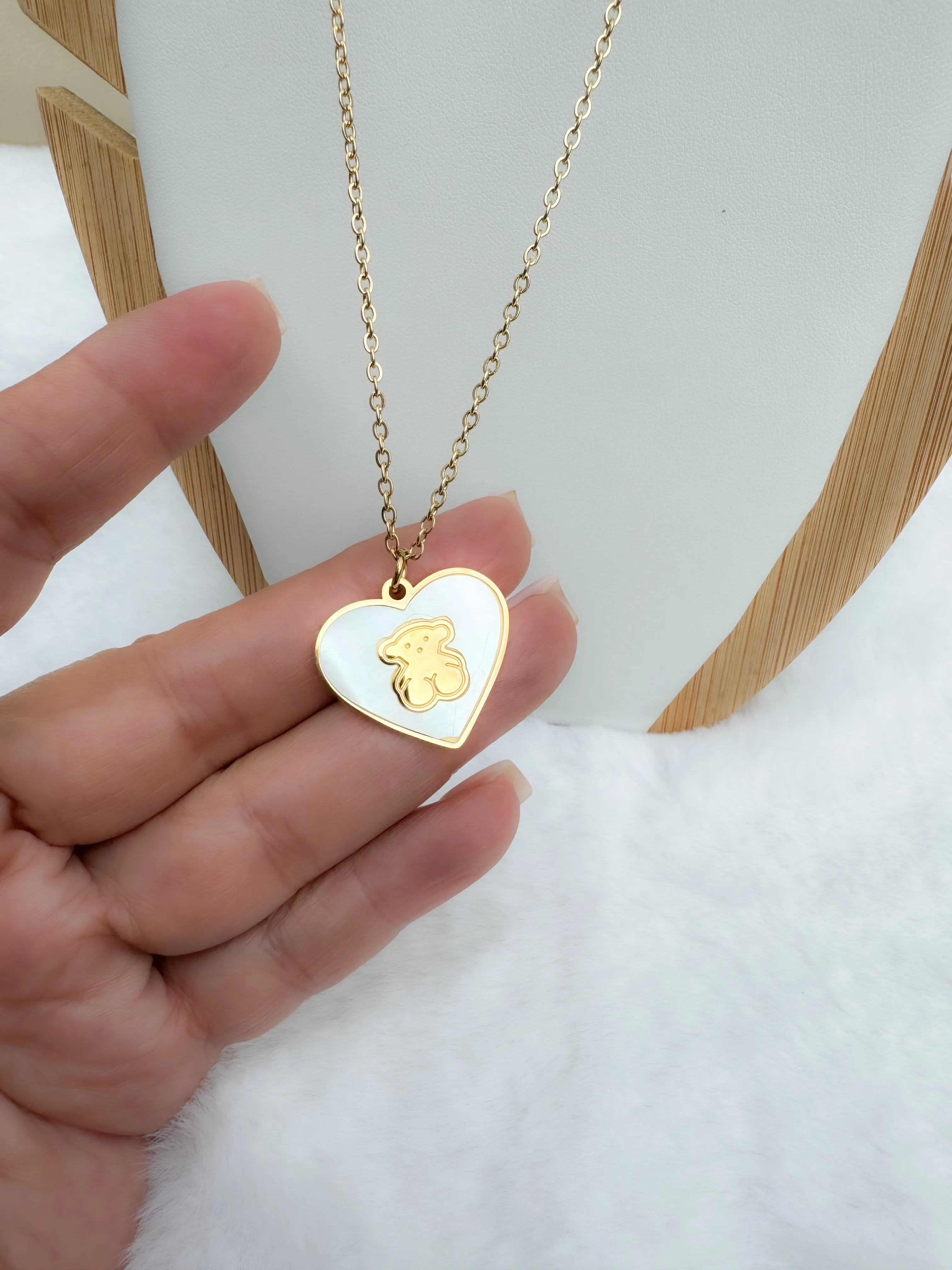 Bear necklace