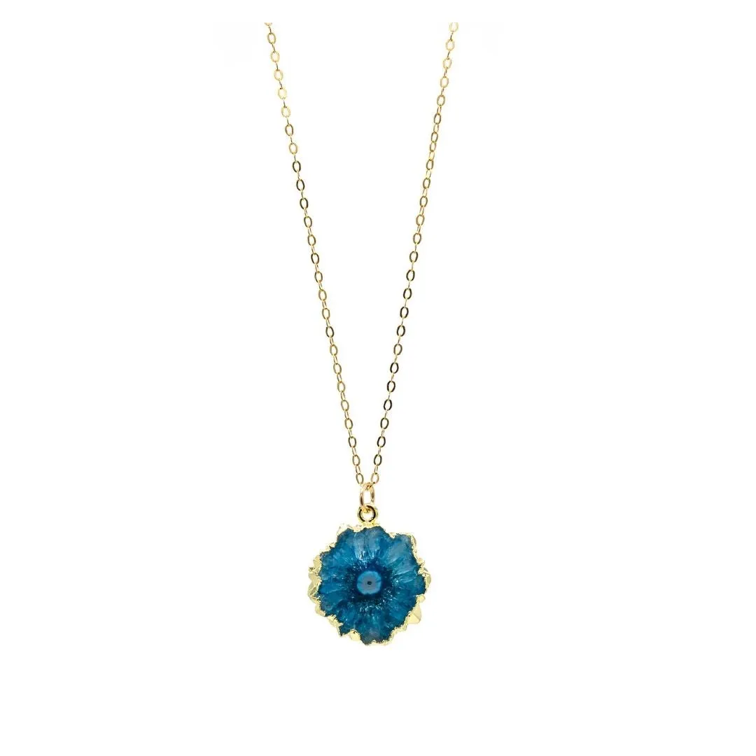 Blue Agate Necklace