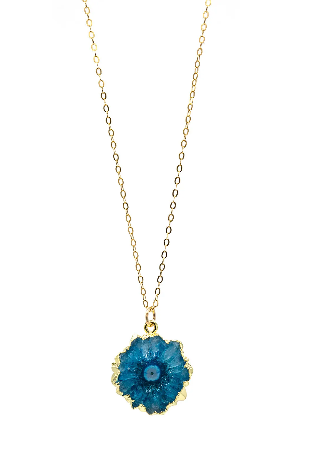 Blue Agate Necklace