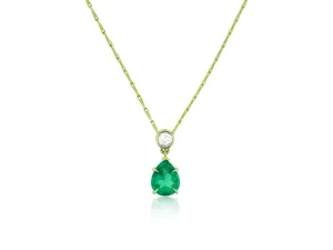 Brides Emerald Necklace