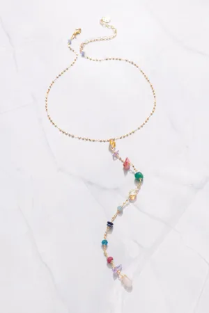 Bright Mix Fashion Stone Necklace