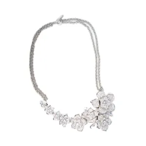 Cascading Orchid Heirloom Necklace