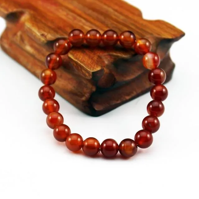 Chakra Natural Crystal Stone Stretch Bracelets 8mm
