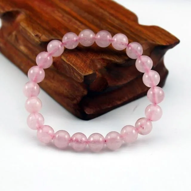 Chakra Natural Crystal Stone Stretch Bracelets 8mm