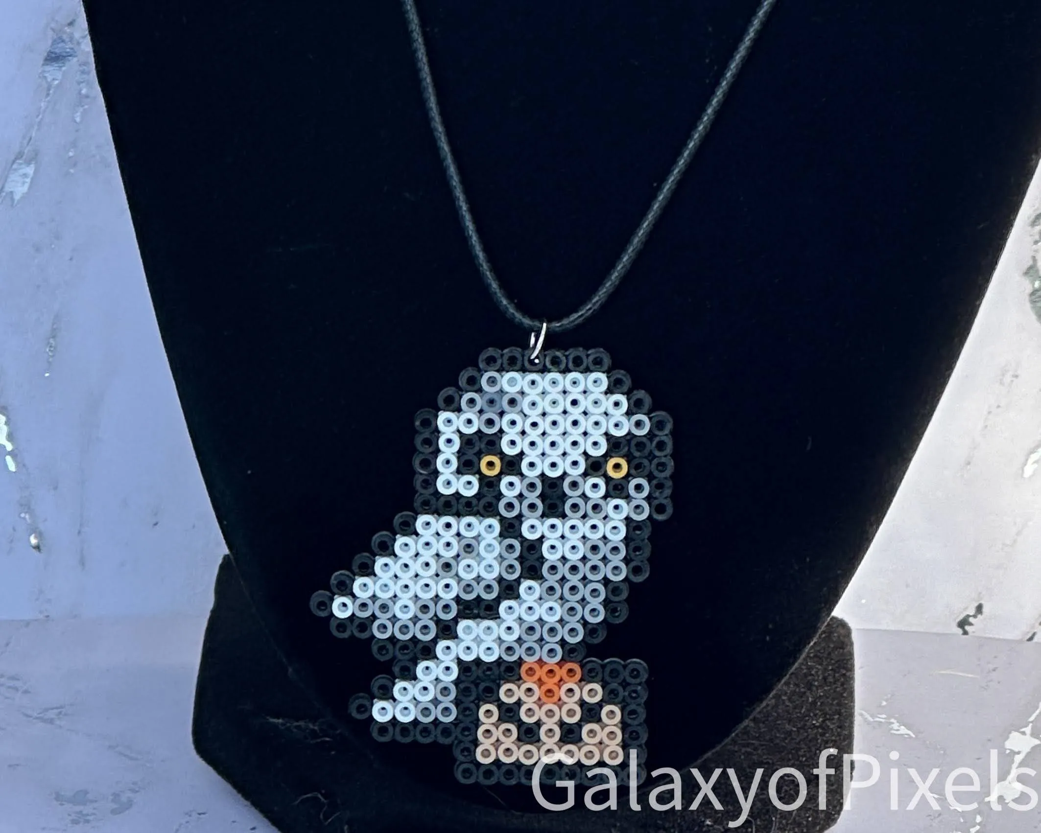 Charming Owl Pendant Necklace - Handmade