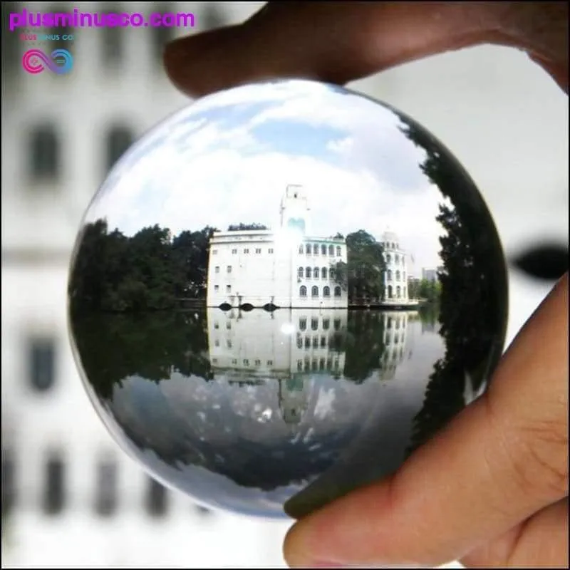 Clear Quartz Crystal Ball || PlusMinusco.com