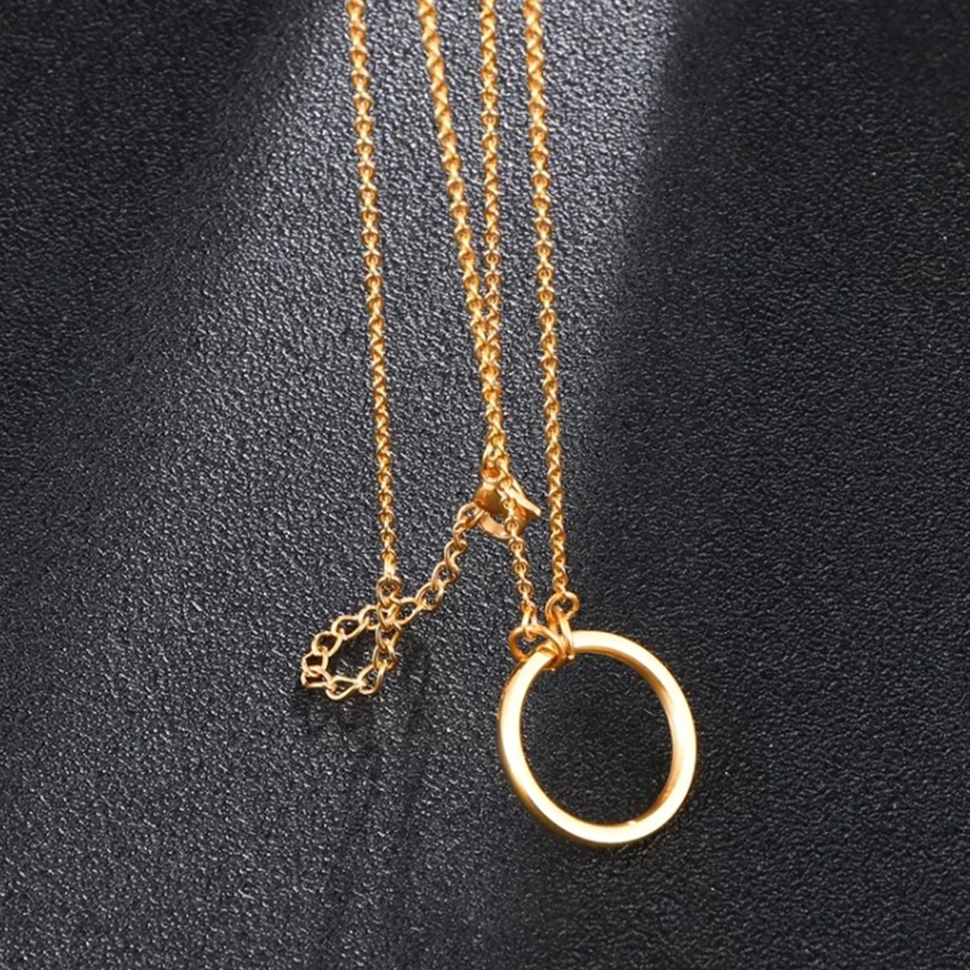 Combo Of 2 Butterfly and Single Circle Pendant
