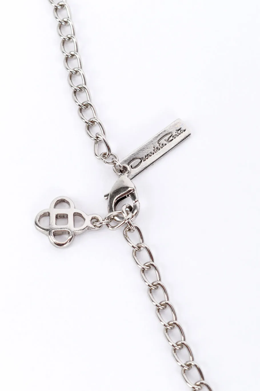 Crystal Bar Link Collar Necklace