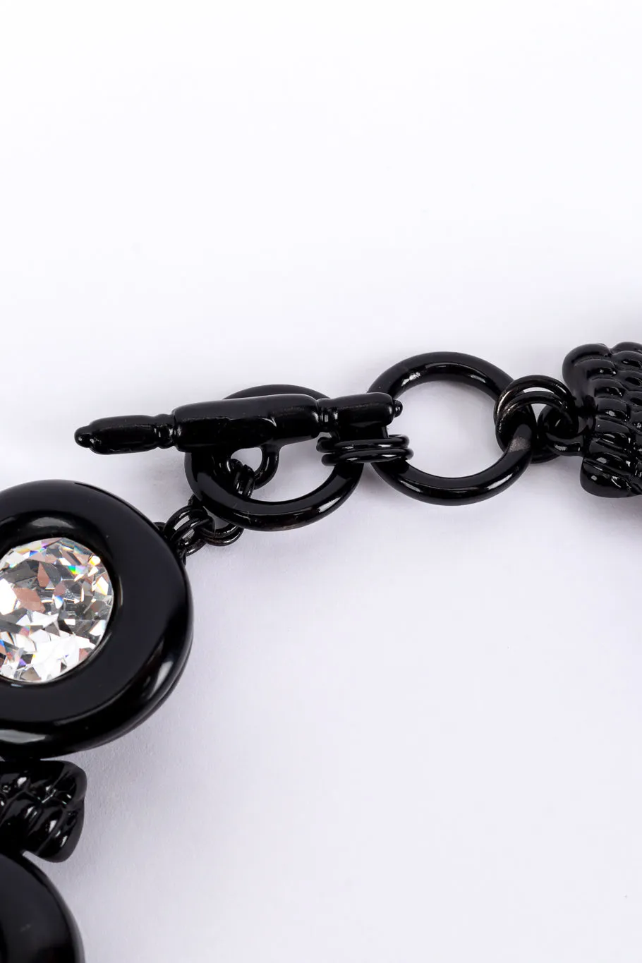 Crystal Circle Collar Necklace