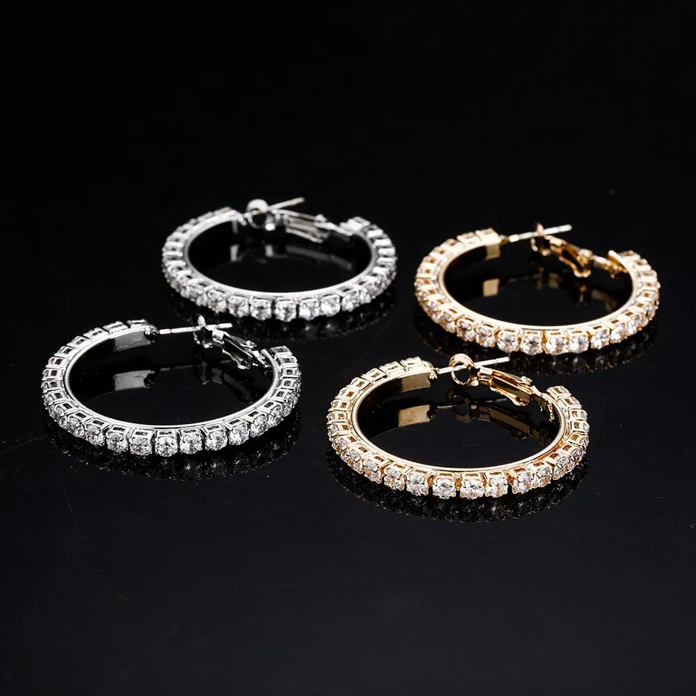 Crystal Custom Name Earrings
