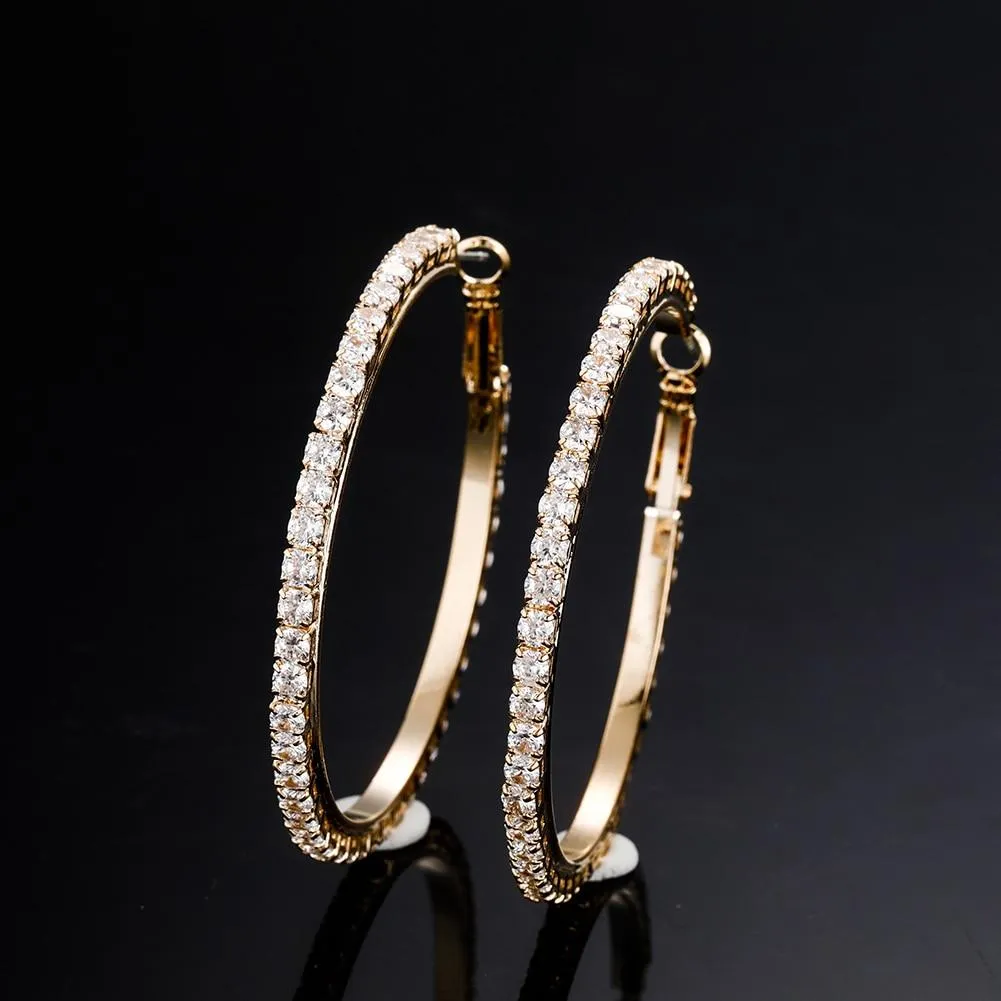 Crystal Custom Name Earrings