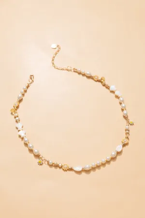 Crystal Gold Fashion Necklace