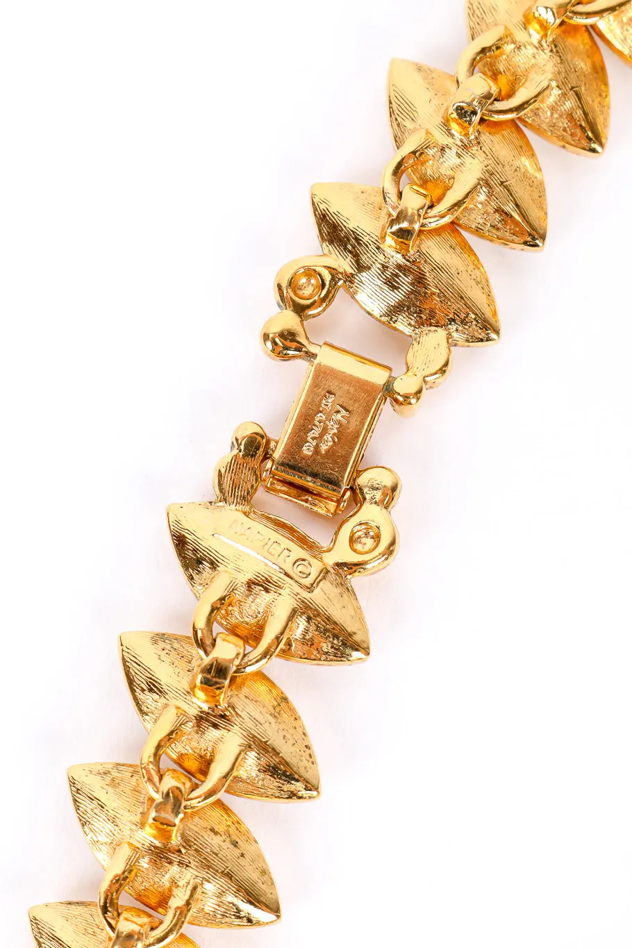 Crystal Marquise Collar Necklace