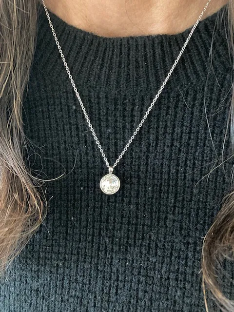 Crystal Pendant Necklace