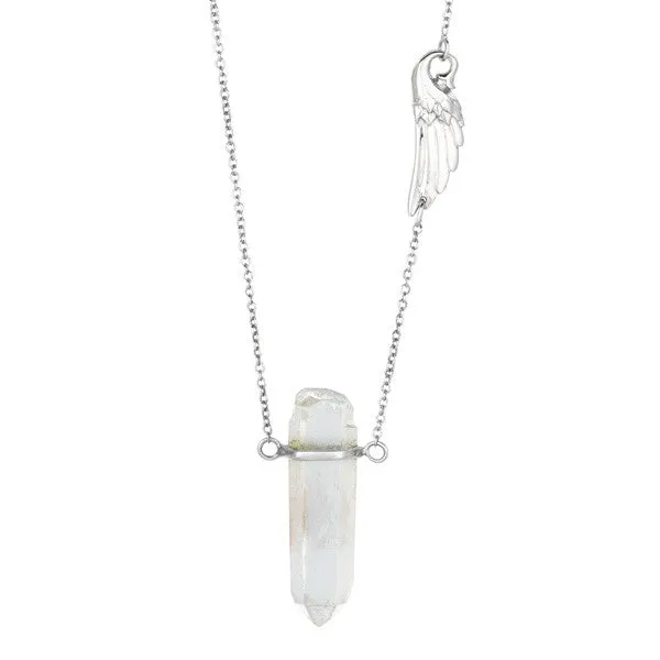 Crystal Quartz Pendant Necklace