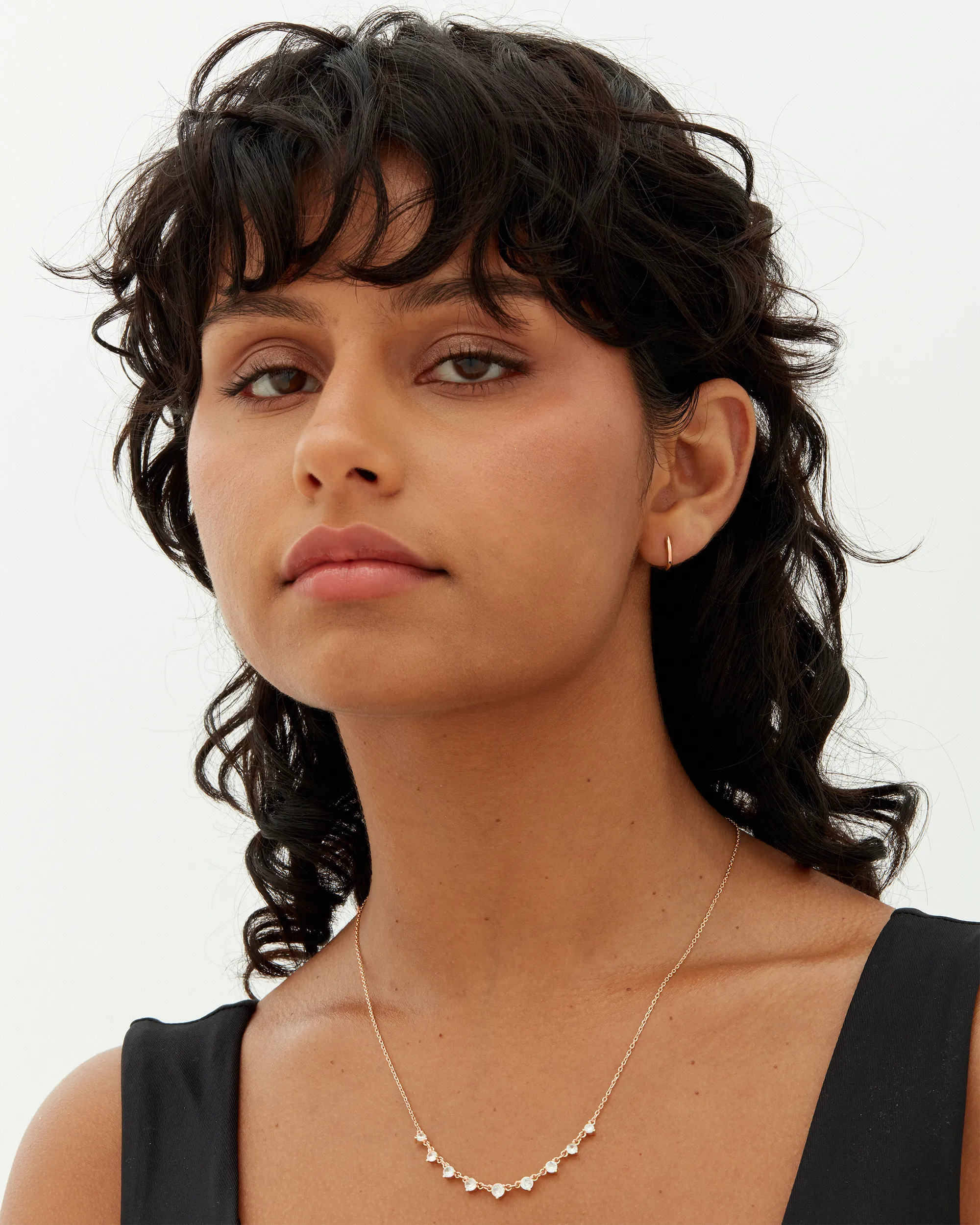 Cubic Zirconia Chain Necklace