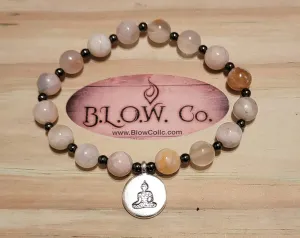 Custom Cherry Blossom Agate