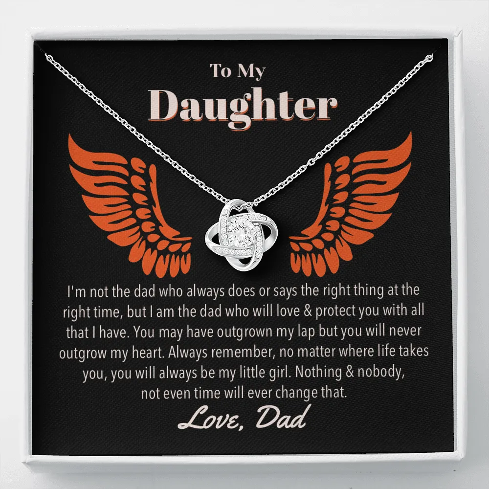 Daddy's Little Girl Love & Protection Necklace