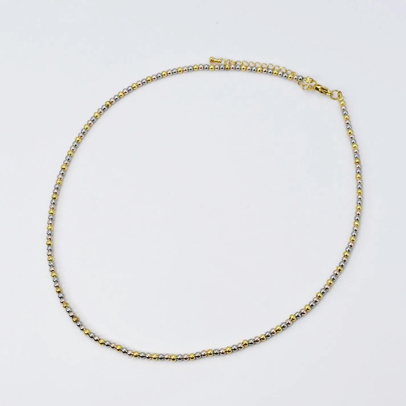Dainty Metals Beads Necklace N69