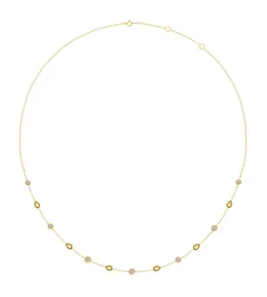 Diamond by the Yard Mix Necklace