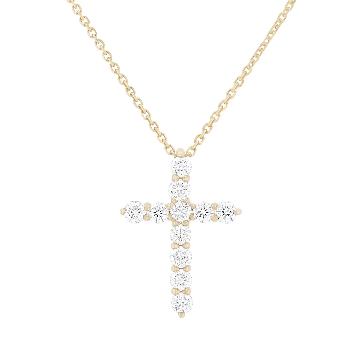 Diamond Cross Necklace