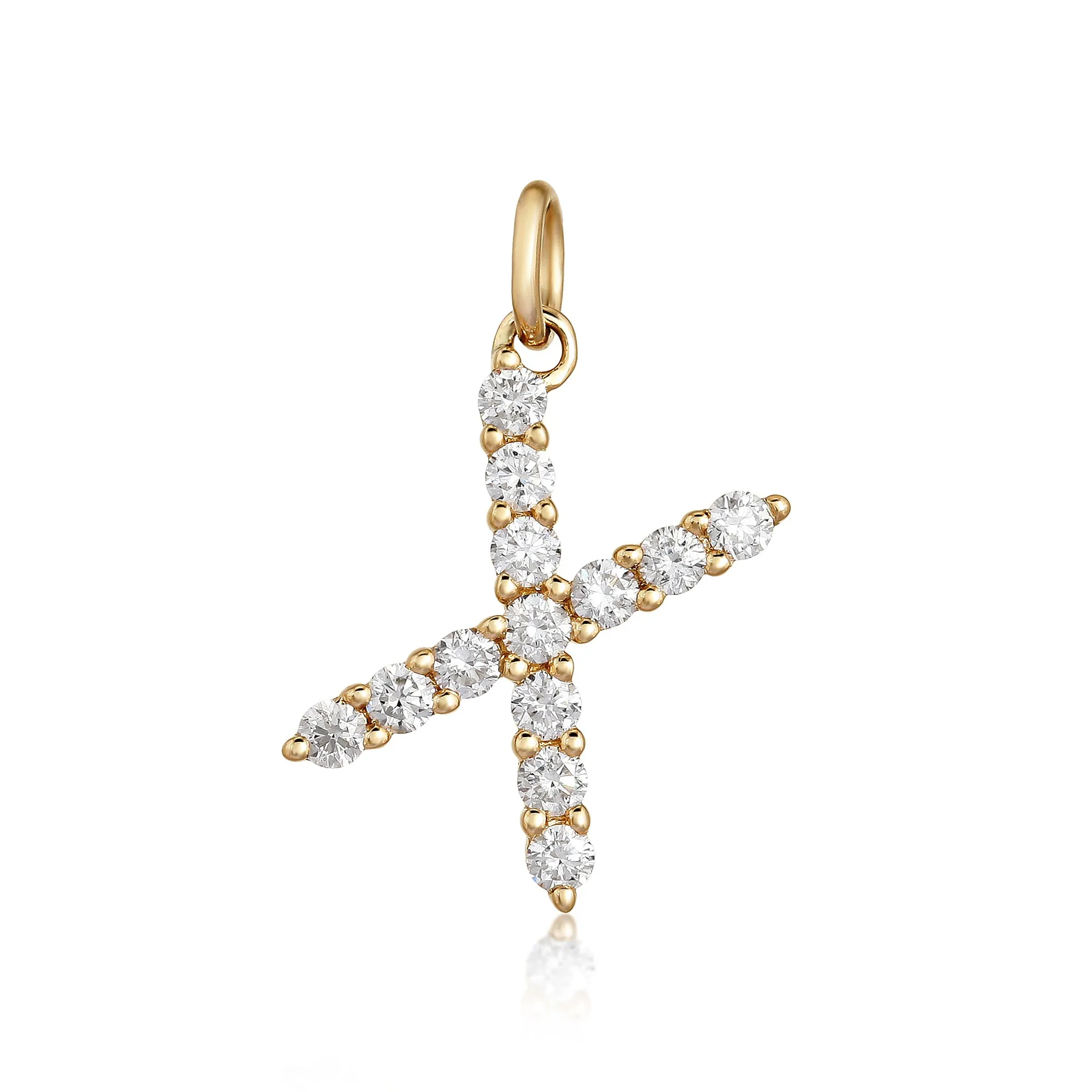 Diamond Initial Charm