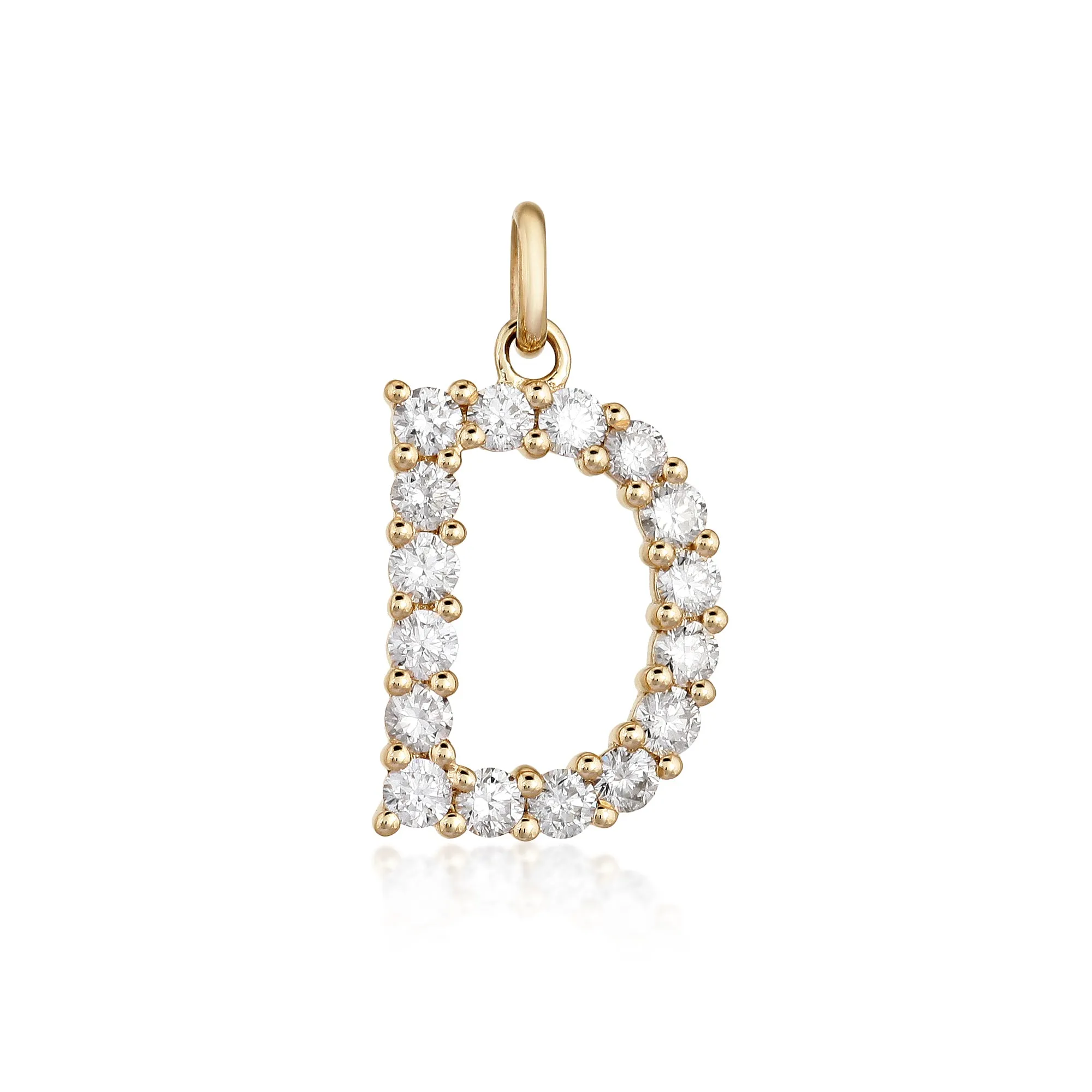 Diamond Initial Charm