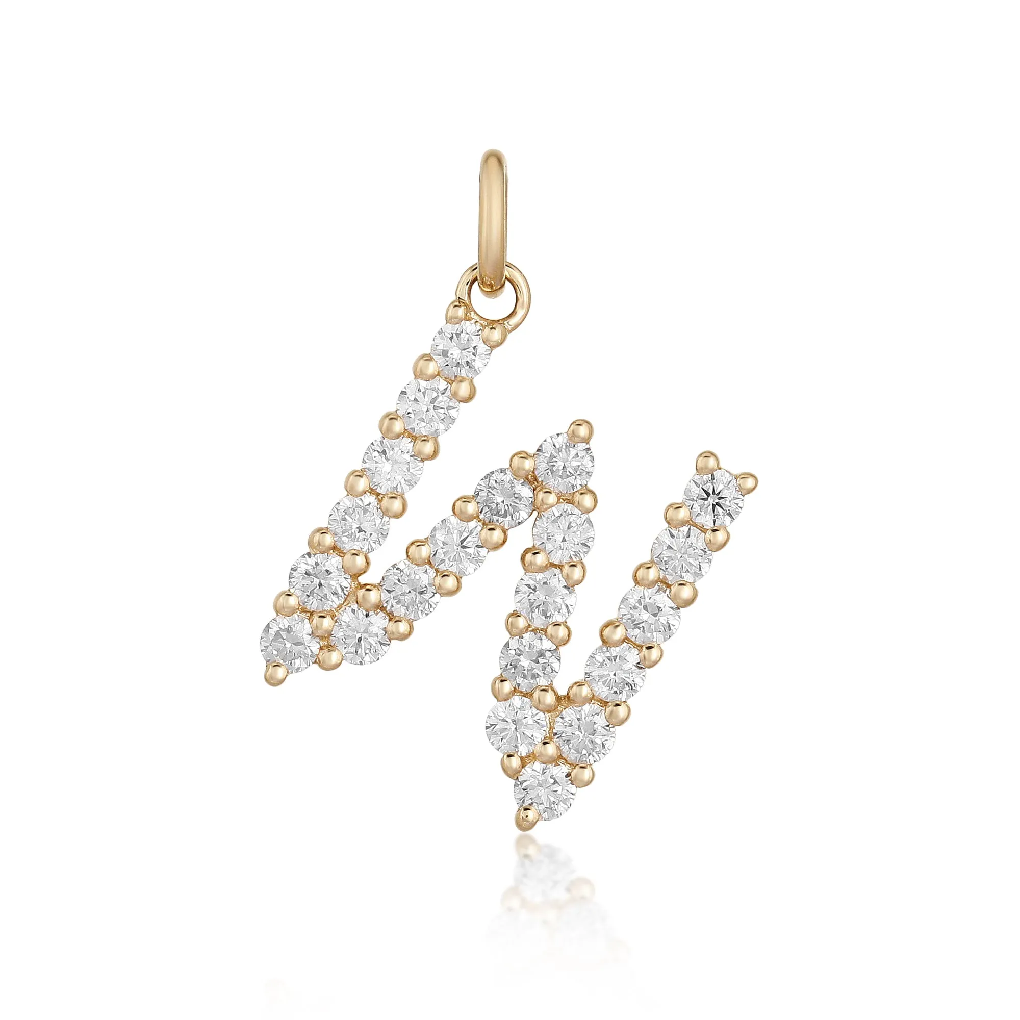 Diamond Initial Charm