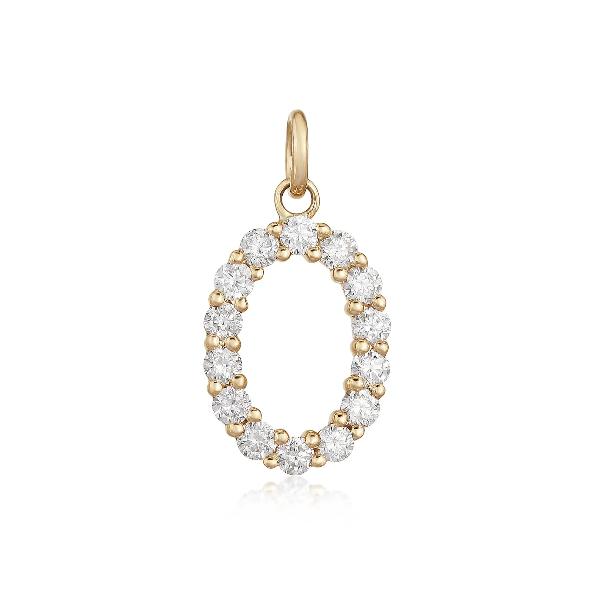 Diamond Initial Charm