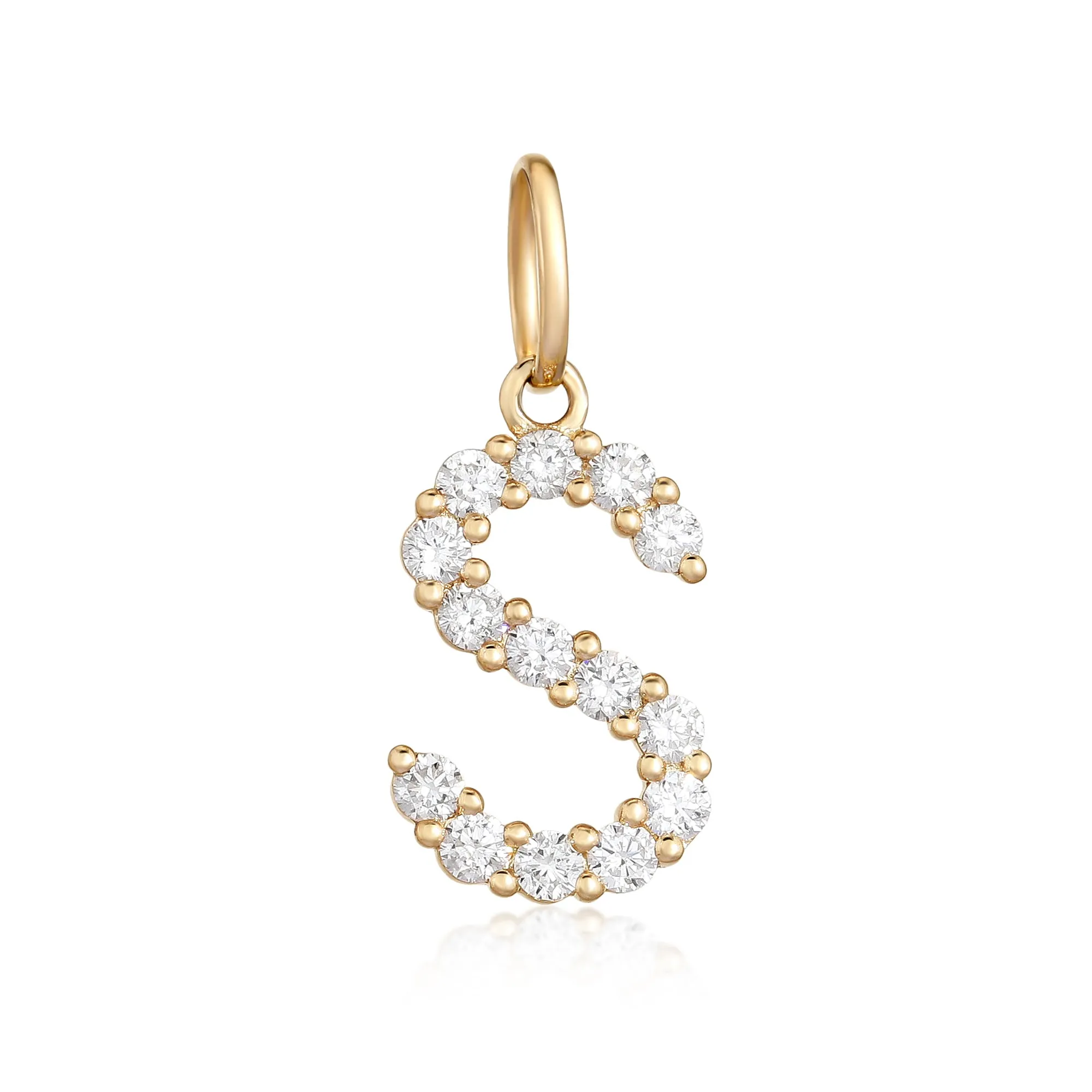 Diamond Initial Charm