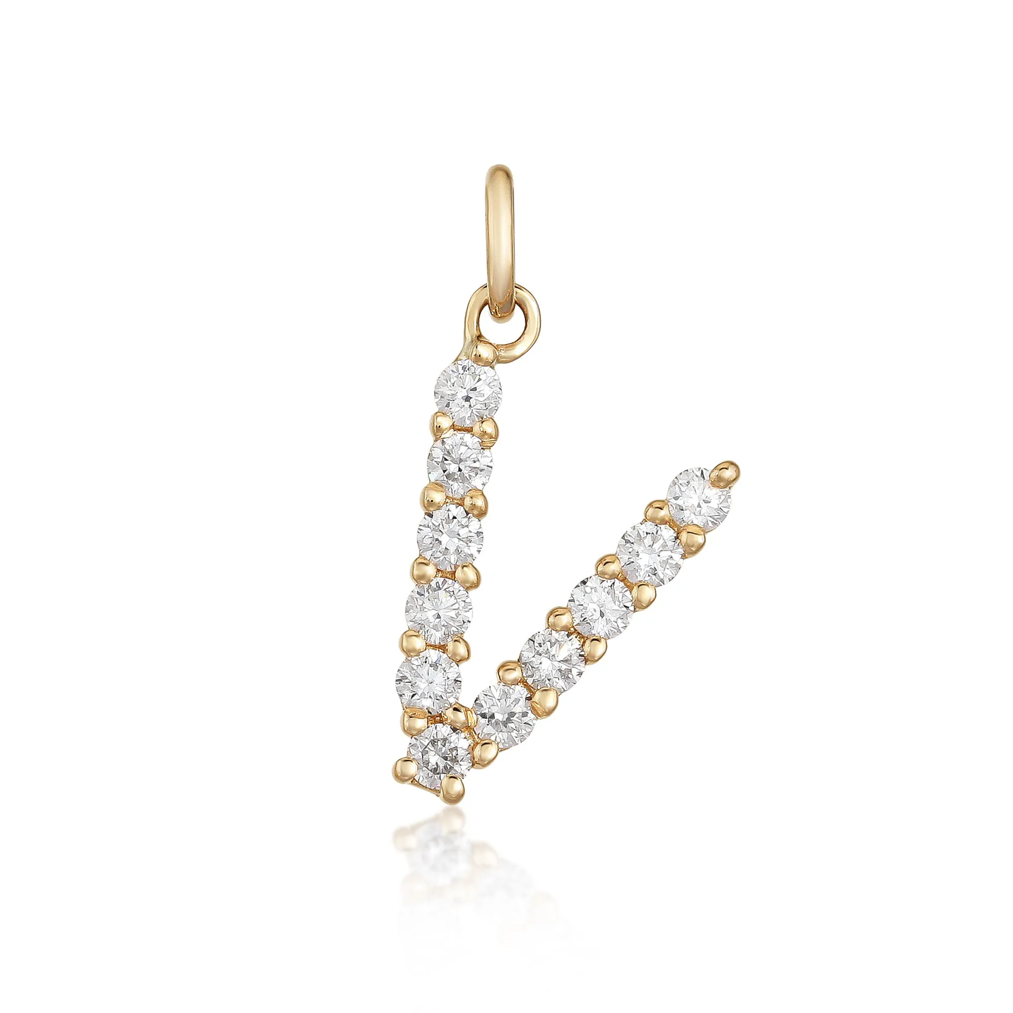 Diamond Initial Charm