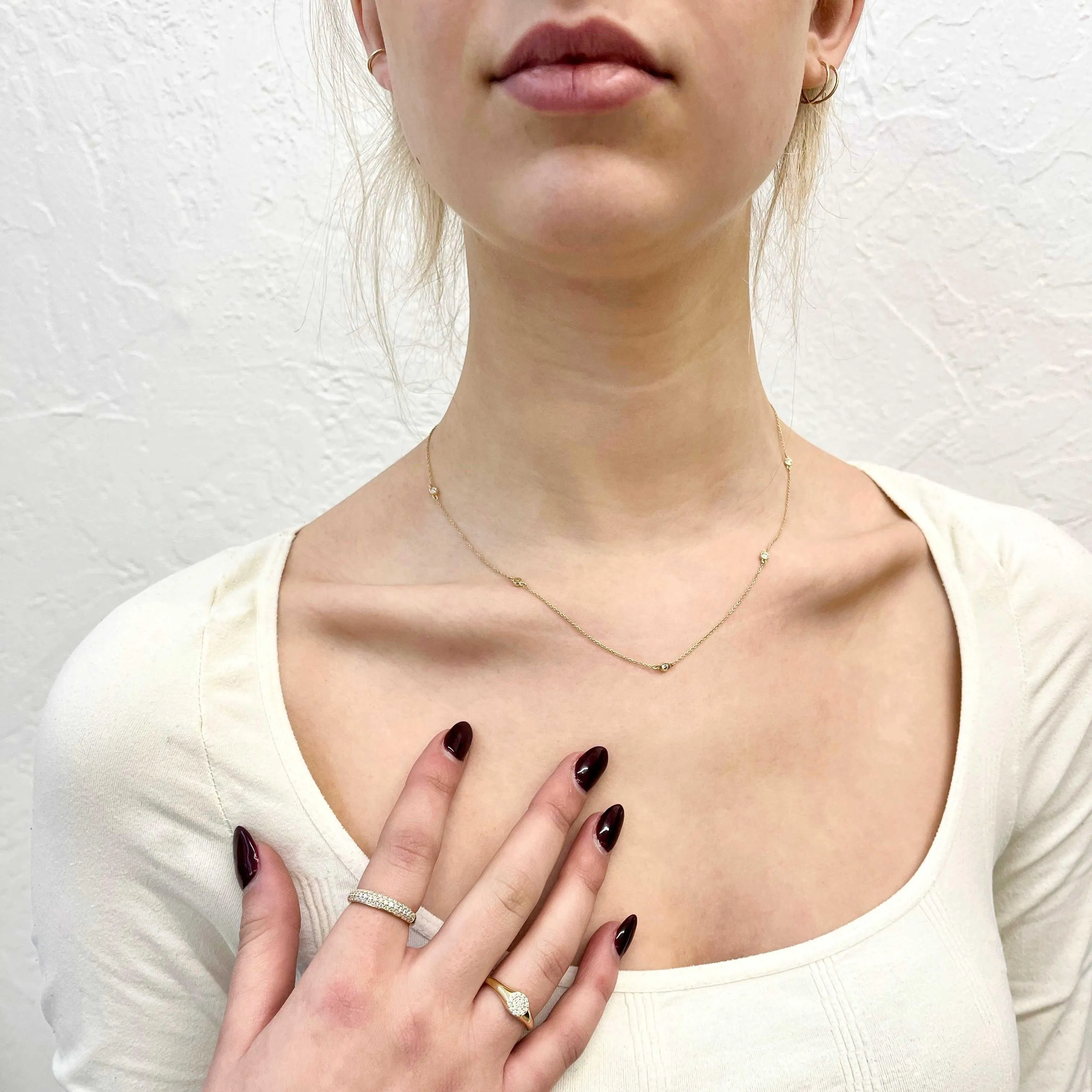 Diamond Link Necklace