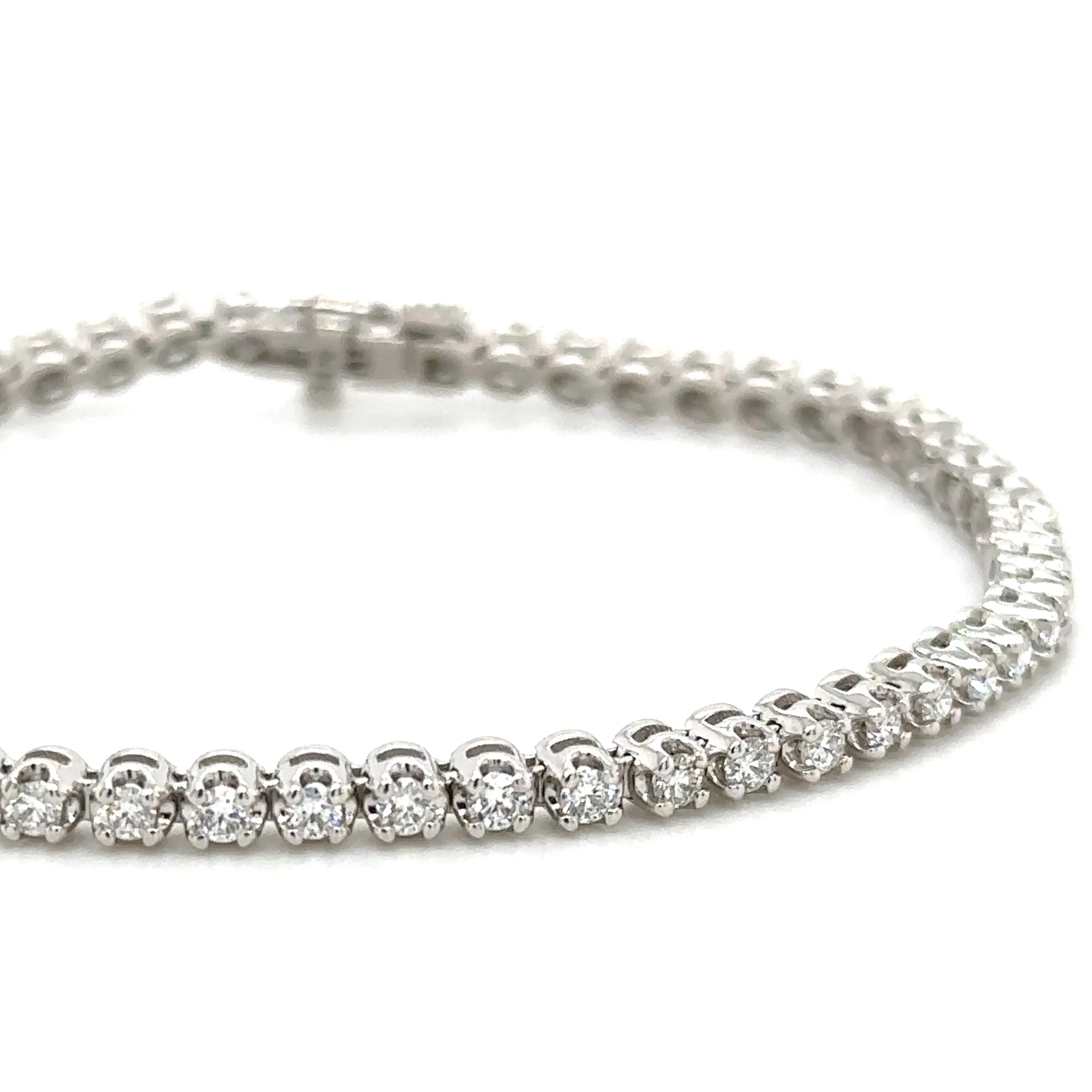 Diamond Riviera Line Tennis Bracelet 1.95CT T.W.