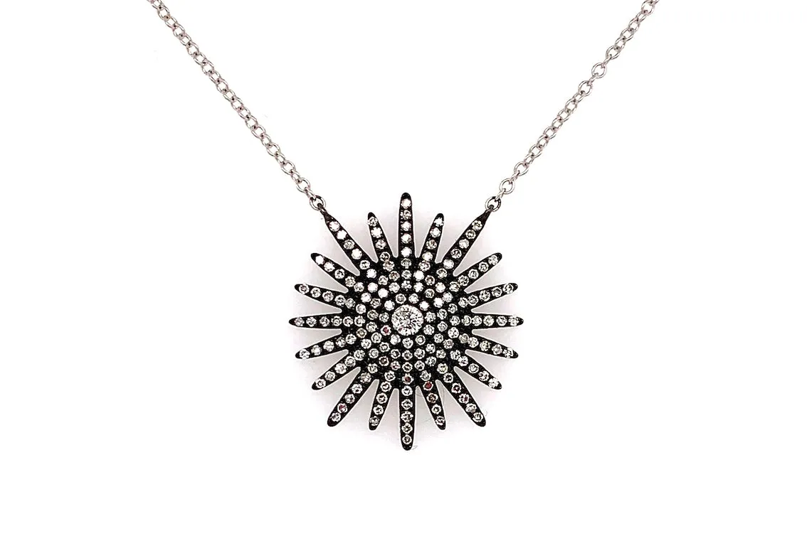 Diamond Starburst Necklace