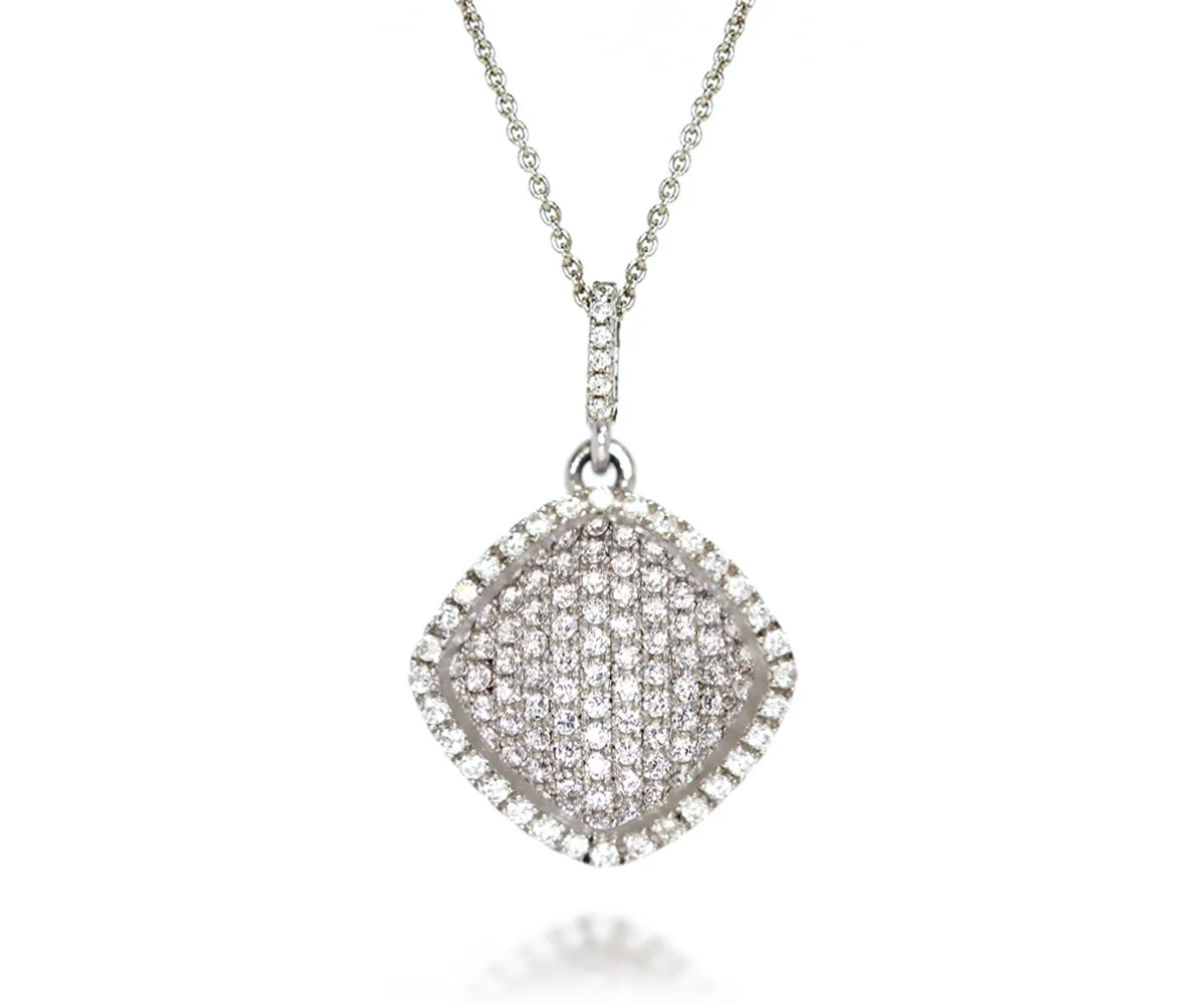 Don't Be So Square Crystal Necklace