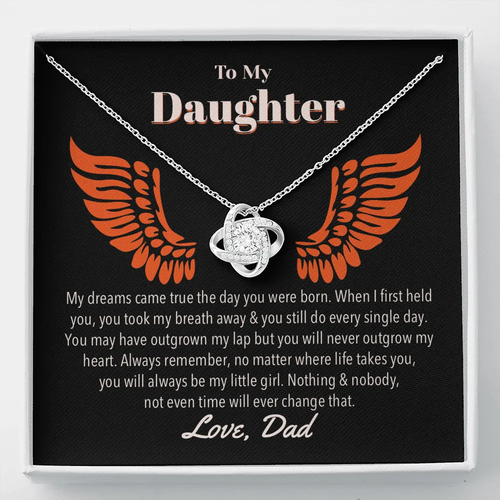 Dream Daughter Love Knot Necklace