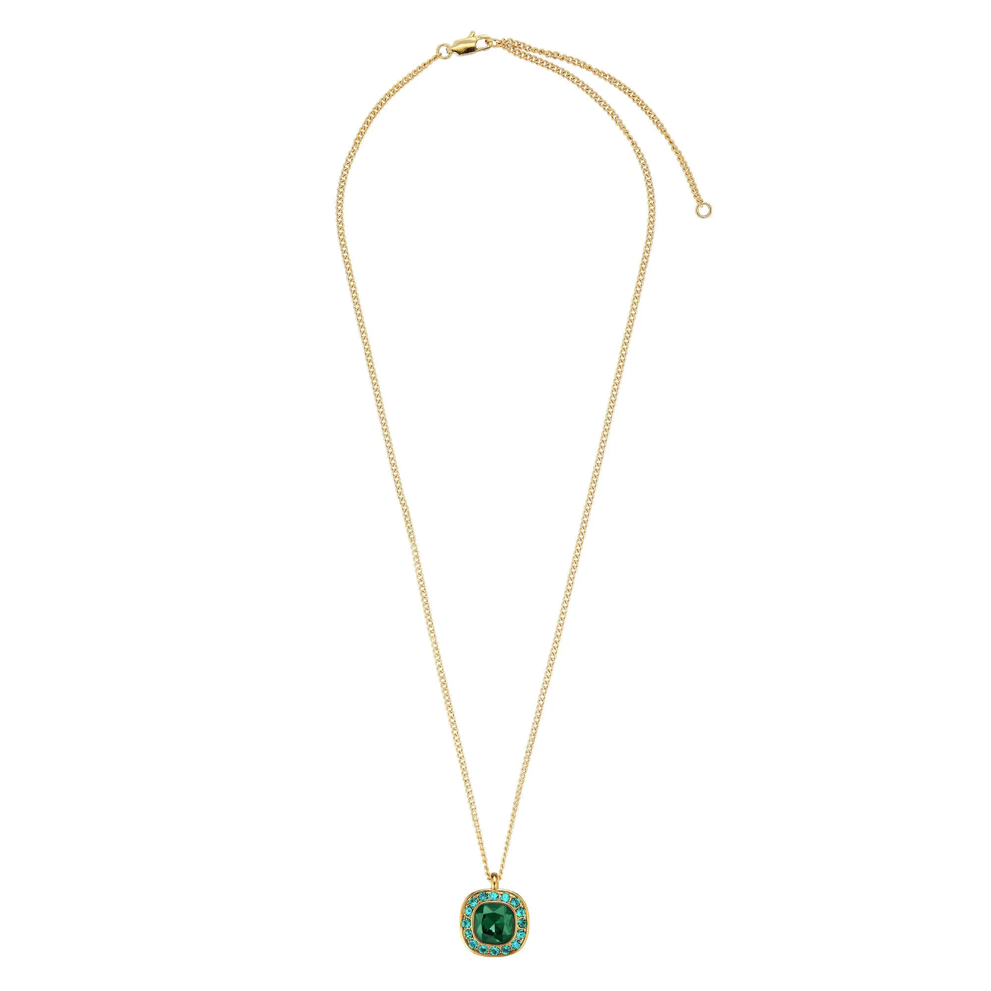 Dyrberg Kern Kelly Gold Necklace - Green