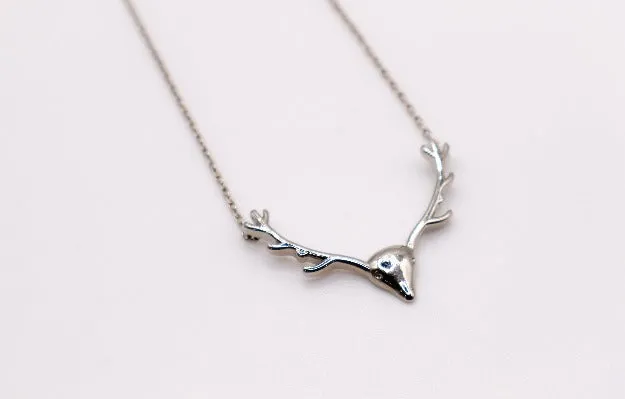 Enchanted Antler Charm Necklace