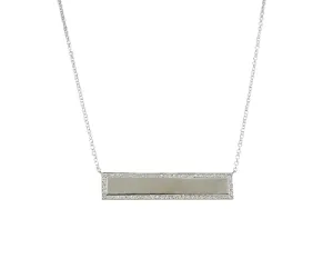 Engravable Diamond Bar