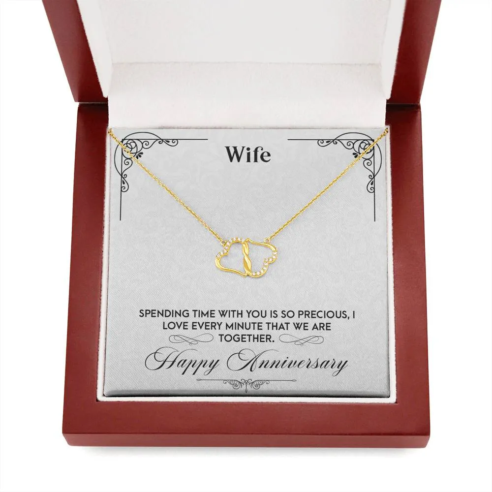 Everlasting Love Anniversary Hearts Necklace