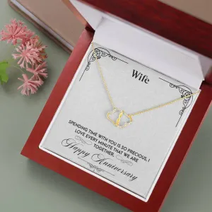 Everlasting Love Anniversary Hearts Necklace
