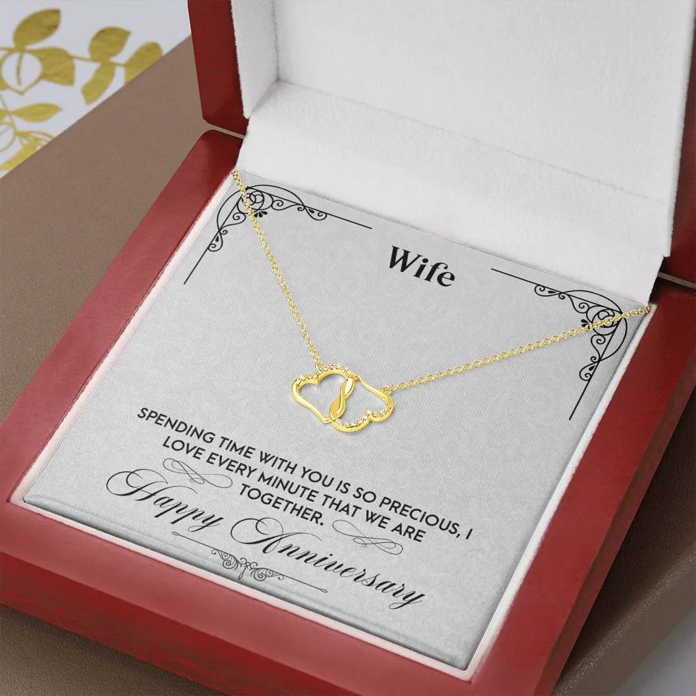 Everlasting Love Anniversary Hearts Necklace