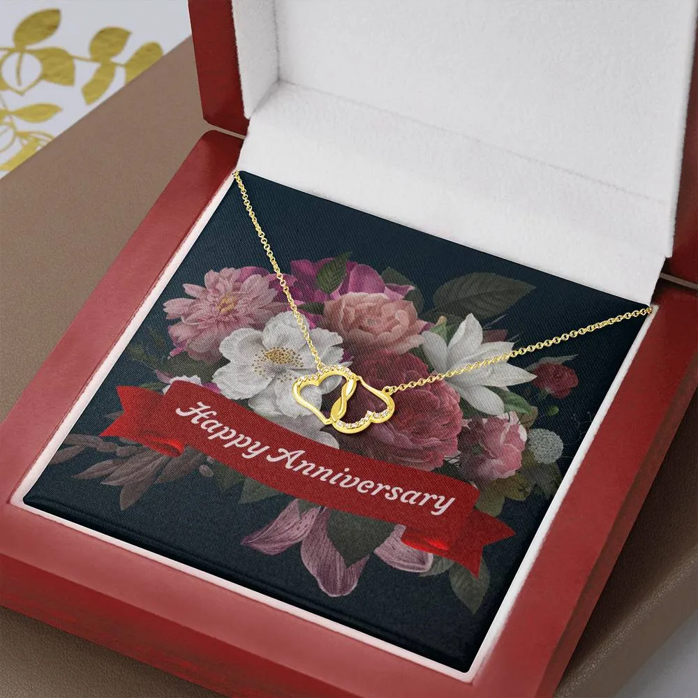 Everlasting Love Gold Anniversary Necklace
